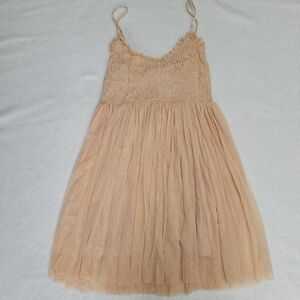 Sportsgirl Blush Lace Mini Dress
